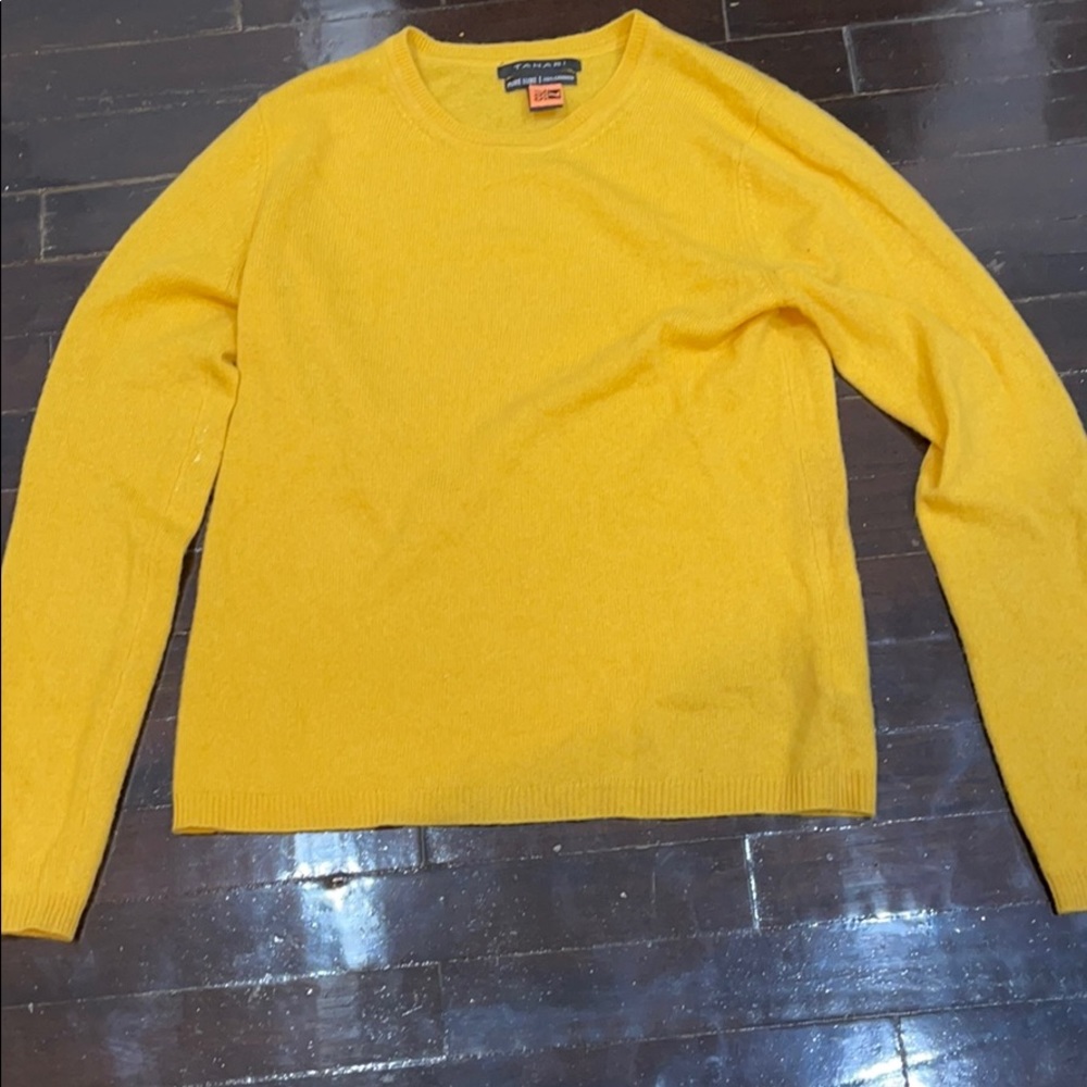 Yellow Tahari Women’s Sweater